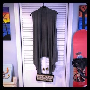 Sleeveless Lightweight cardigan